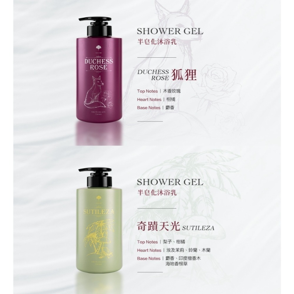 【香水人生】大地/狐狸/獵犬/奇蹟天光 半皂化沐浴乳750ML 玻尿酸 保濕滋潤 溫和 木質-細節圖6