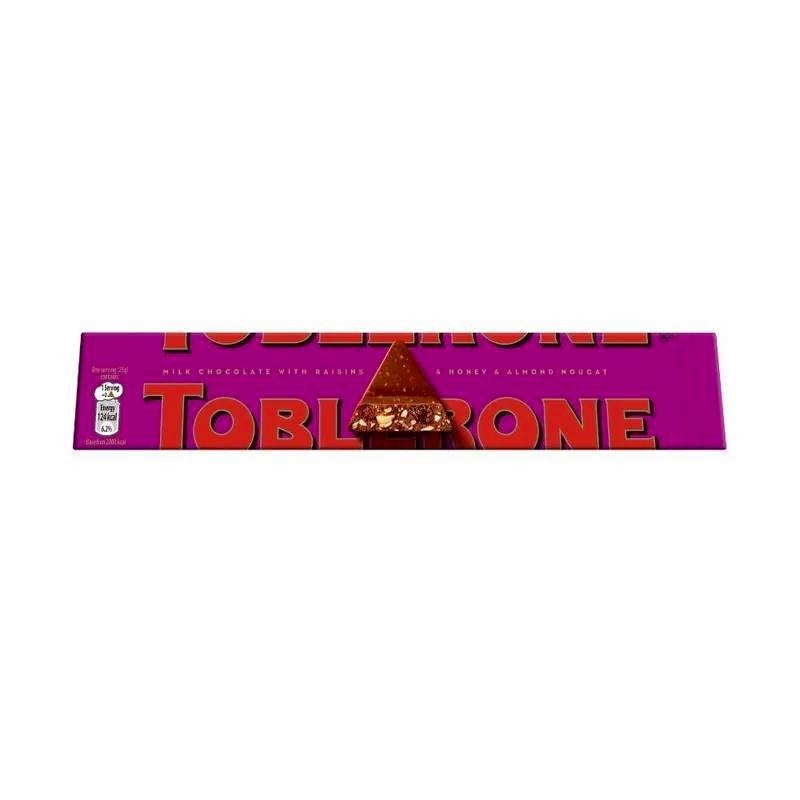 Toblerone 瑞士三角牛奶巧克力(葡萄堅果)-規格圖2