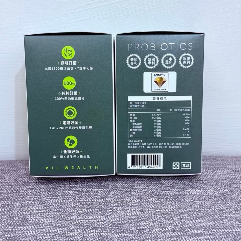 官網購入 【荃贏全美】良馨全方位益生菌PLUS+  精選七大專利菌株 專屬菌株編號 每包菌數高達1500億以上 耐胃酸​-細節圖2