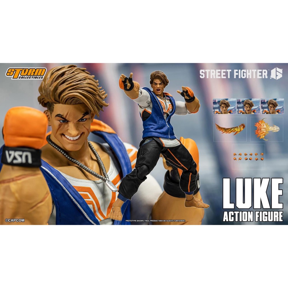 Storm toys 呂奇 快打炫風6 街頭霸王6-細節圖8