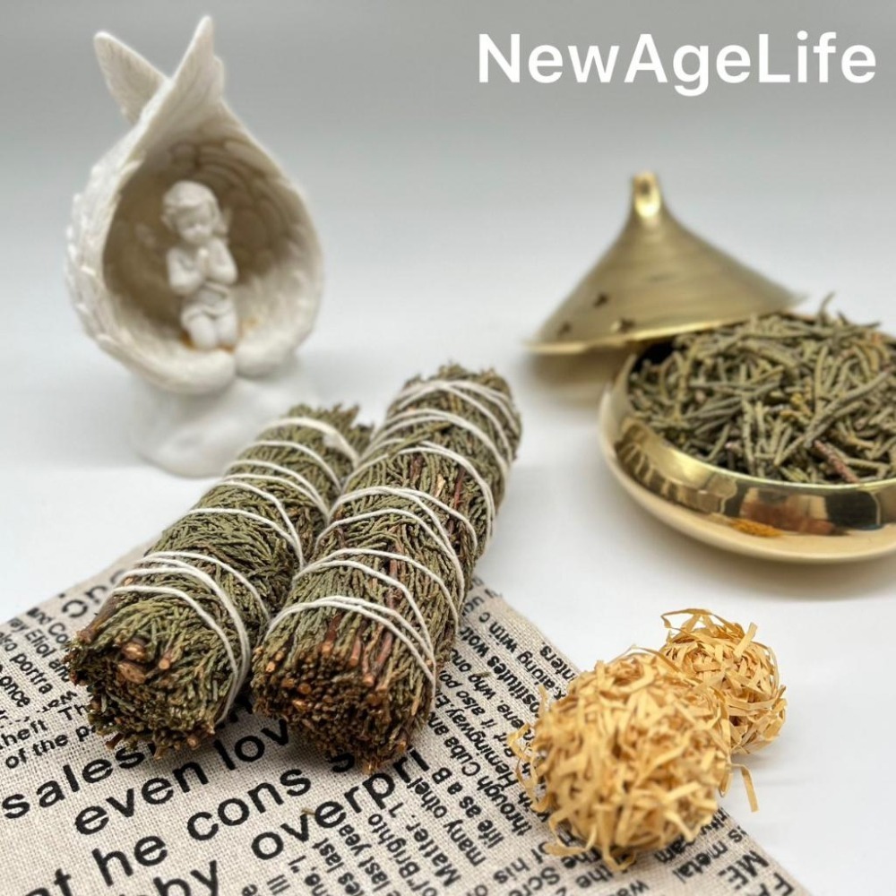 【NewAgeLife】 杜松 杜松粉 除負面 淨化效果媲美 雪松 和 白色鼠尾草 鼠尾草淨化 鼠尾草-細節圖4