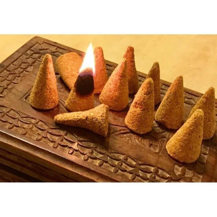 【NewAgeLife】 秘魯聖木 藍色鼠尾草 手工自製搭香 香塔 錐香-細節圖3