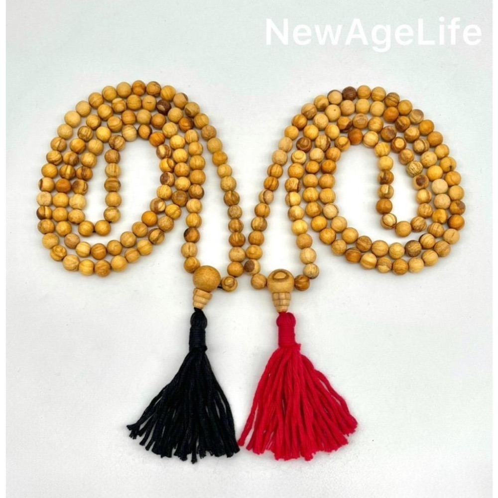 𝐍𝐞𝐰𝐀𝐠𝐞𝐋𝐢𝐟𝐞 秘魯聖木 念珠 手珠 108顆 Palo Santo 聖木 能量 運氣 保護 避邪-細節圖2