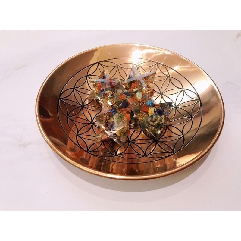 【NewAgeLife】 奧剛水晶 梅爾卡巴 六角星 大衛星 紫水晶 七脈輪 淨化 水晶 能量 精神 靈性 奧剛 脈輪-細節圖4