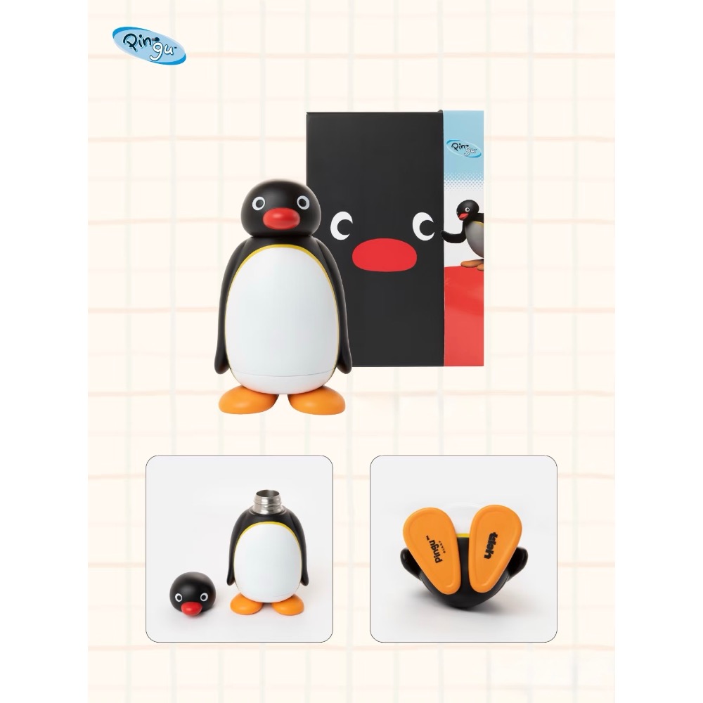 【激推】TBH野獸派 x Pingu 保溫杯-細節圖2