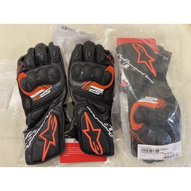 全新 Alpinestars sp 8 V3 觸控 長 手套Alpinestars sp8 v3-規格圖6