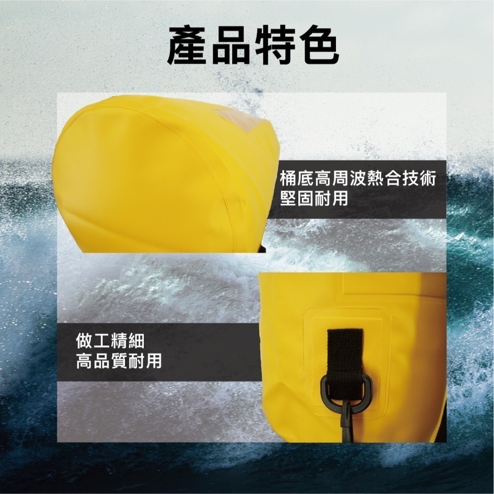 OUTRANGE 乾濕分離窗口式防水包 10L-細節圖5