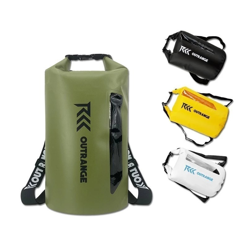 OUTRANGE 乾濕分離窗口式防水包 15L-細節圖2