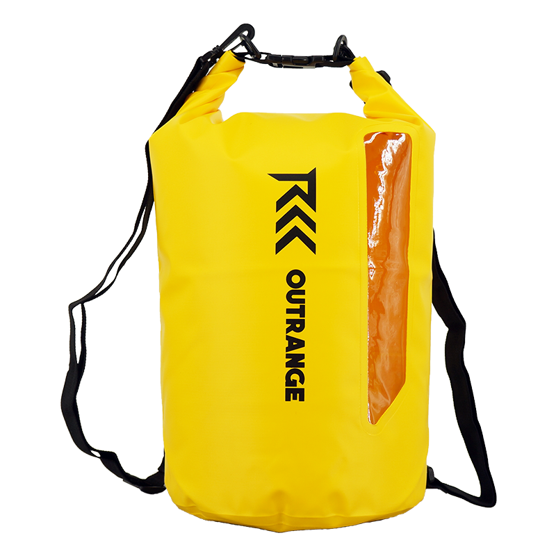 OUTRANGE 乾濕分離窗口式防水包 15L-規格圖9