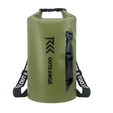 OUTRANGE 乾濕分離窗口式防水包 15L-規格圖9