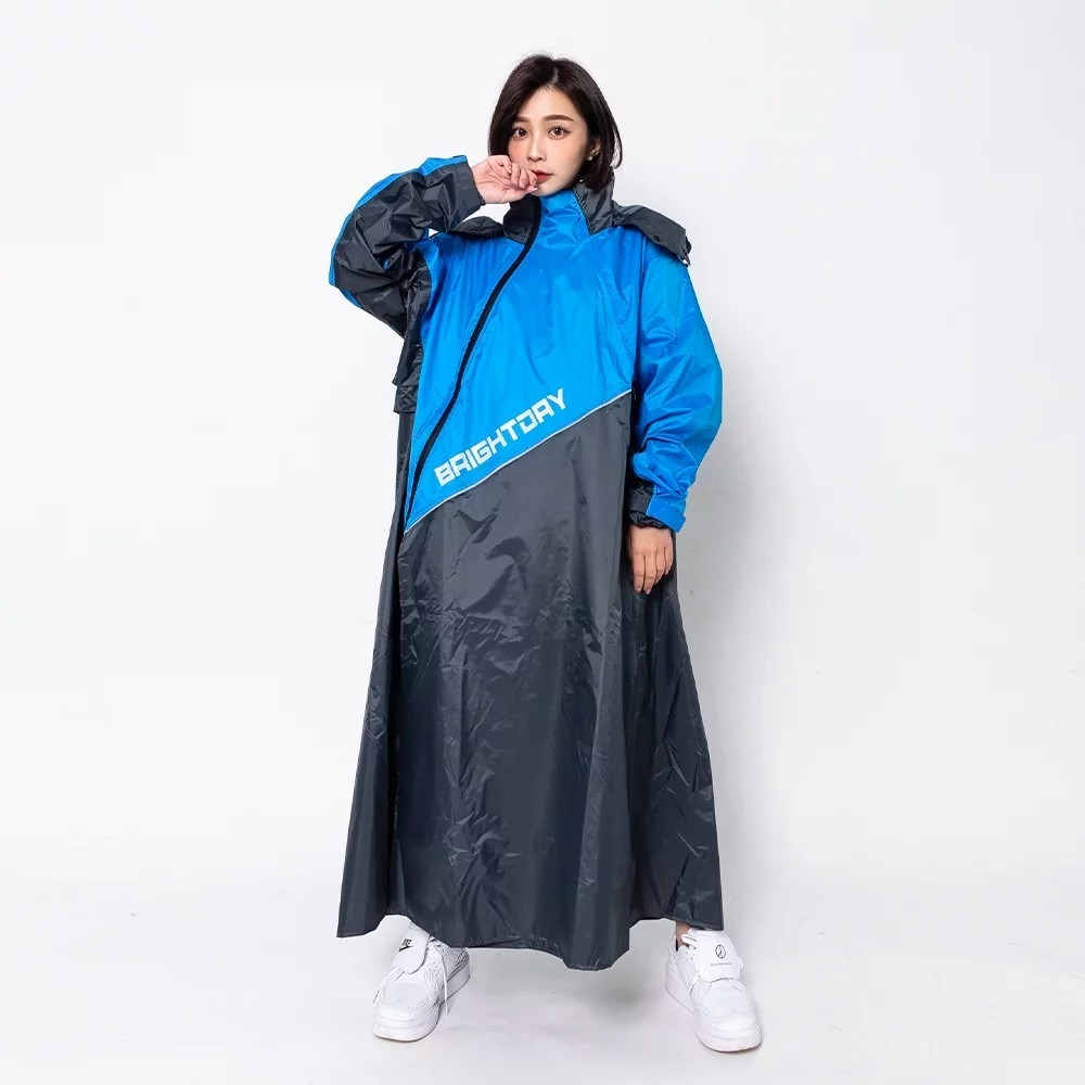 X武士II雙拉鍊斜開連身-藍/桃/墨綠/螢光黃 EVO-規格圖11