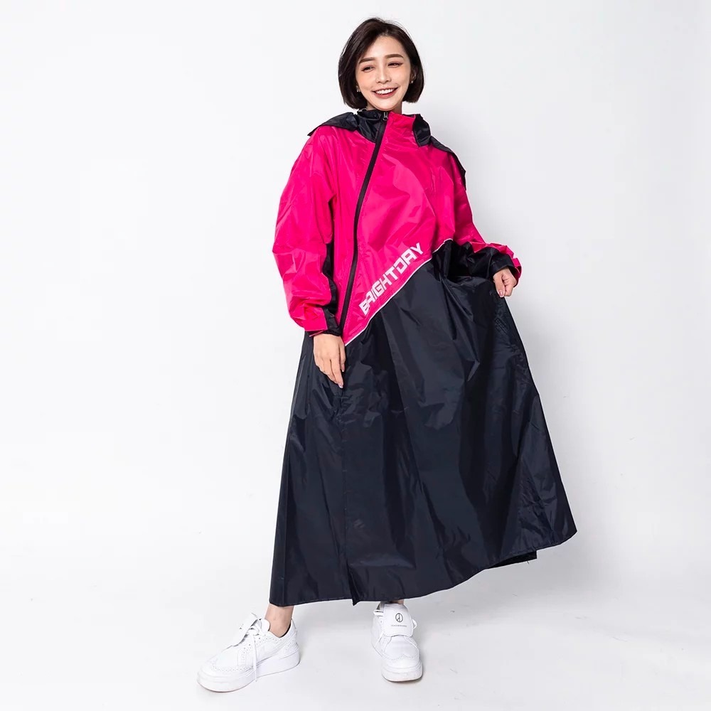 X武士II雙拉鍊斜開連身-藍/桃/墨綠/螢光黃 EVO-規格圖11