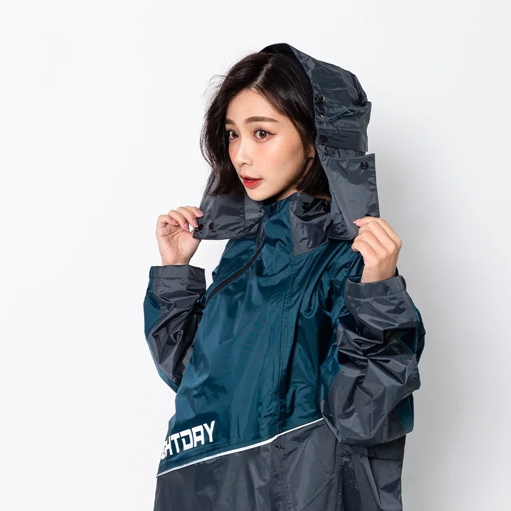 X武士II雙拉鍊斜開連身-藍/桃/墨綠/螢光黃 EVO-規格圖11