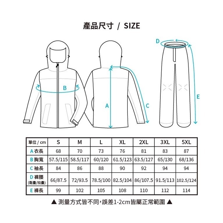 透氣兩件式雨衣 淺灰/鐵灰/橄欖綠/紅 Aero9-Pro-細節圖11