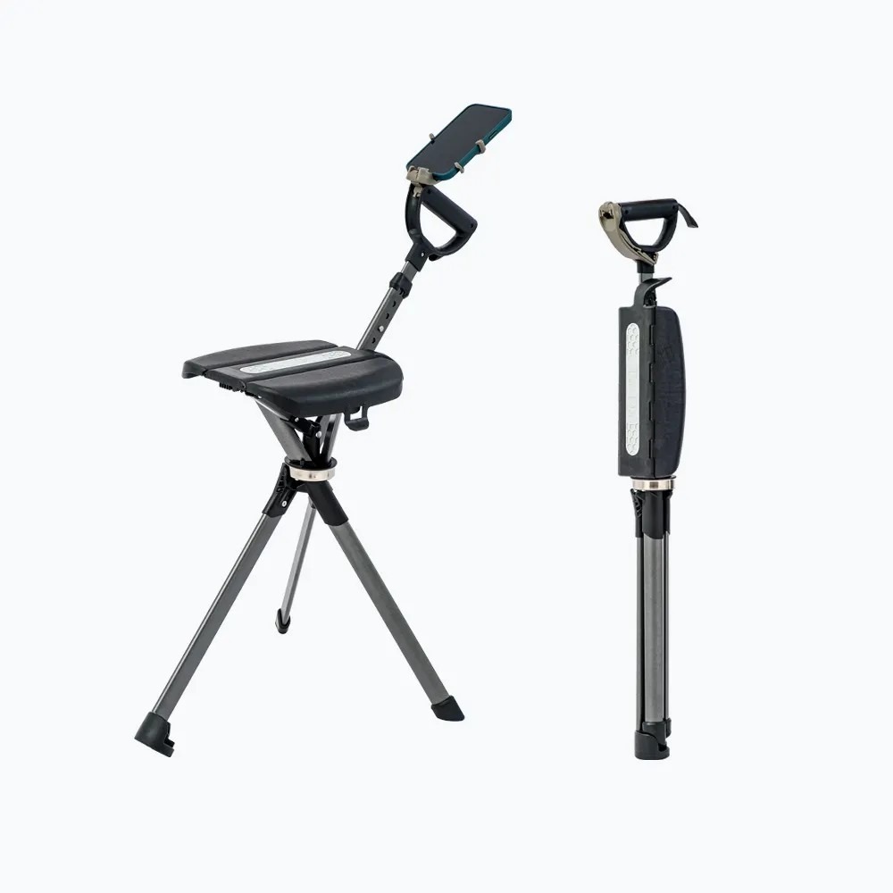 泰達手杖隨身椅 PRO 黑色/紅色/綠色/藍色-規格圖11