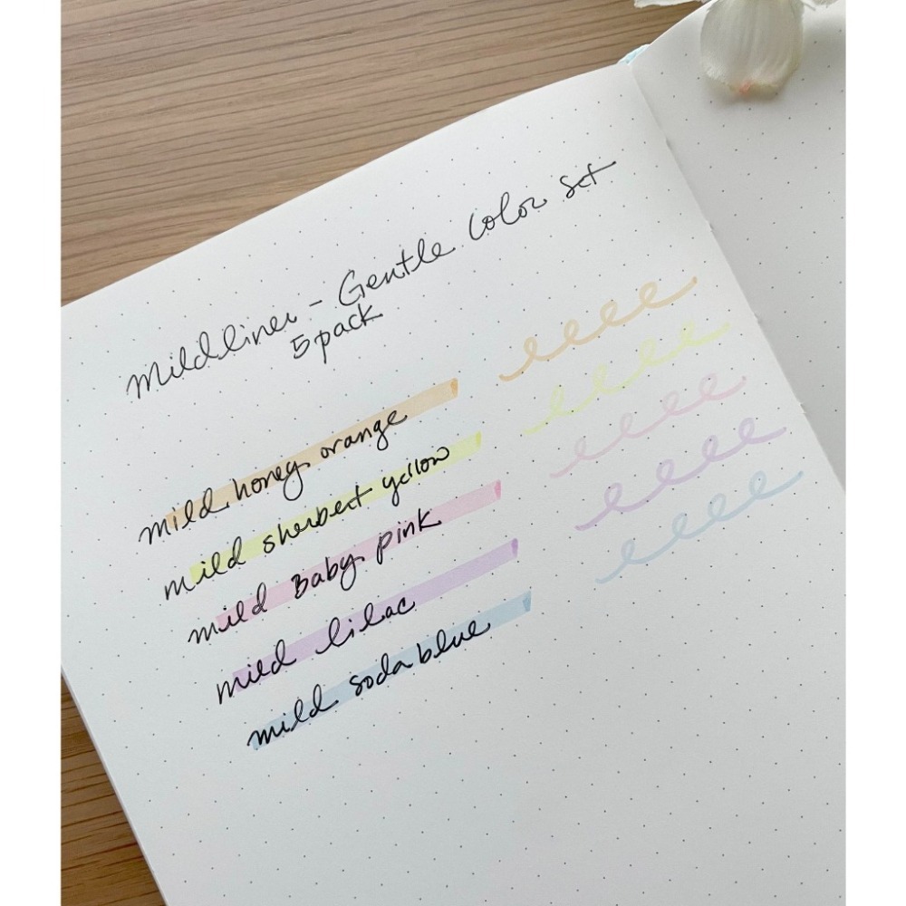 全款現貨+下殺5折🎏ZEBRA Mildliner 螢光筆 柔性 淡色 柔色 冷色 和風 親和 雙頭 WKT7-細節圖9