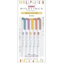 全款現貨+下殺5折🎏ZEBRA Mildliner 螢光筆 柔性 淡色 柔色 冷色 和風 親和 雙頭 WKT7-規格圖9