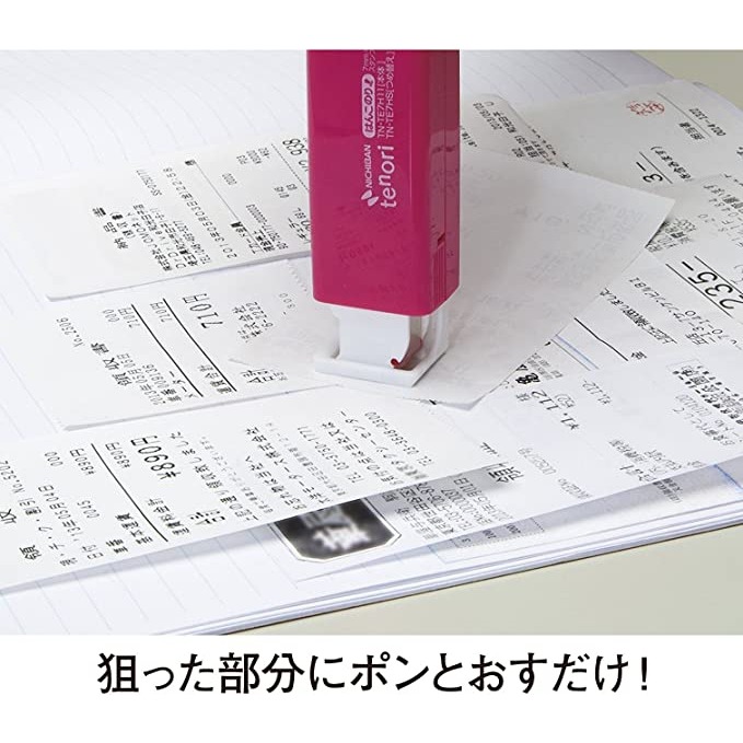 現貨+可替換兩用款🎏日本 兩用 印章式雙面膠 NICHIBAN TENORI ICHIOSHI 日本製 可用600次-細節圖3