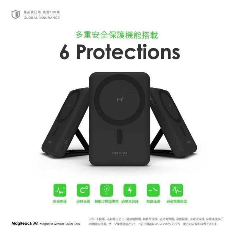 【DEVILCASE】MagReact M1 多功能磁 吸式行動電源 行動電源 磁吸行動充 磁吸行動充 快充行充-細節圖7