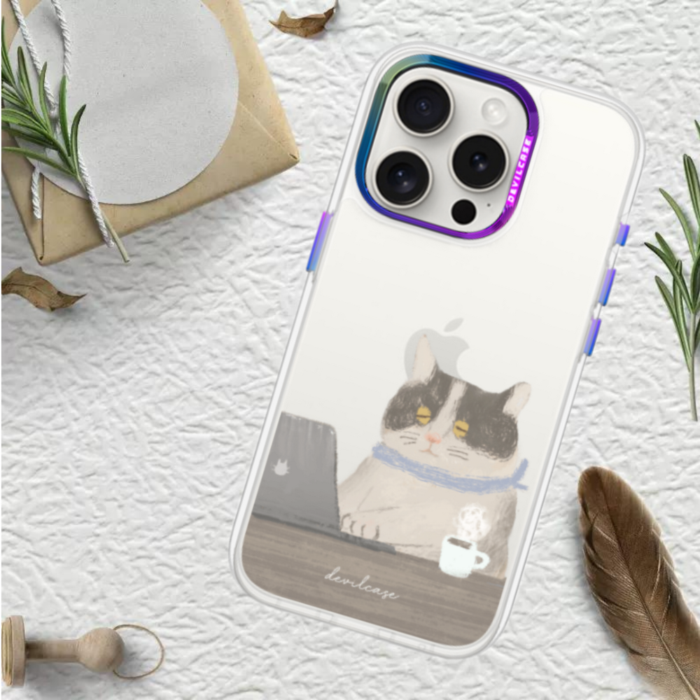 DEVILCASE】上班猫貓 惡魔防摔殼 iPhone 三星 OPPO vivo 小米 手機殼 防摔殼-細節圖4