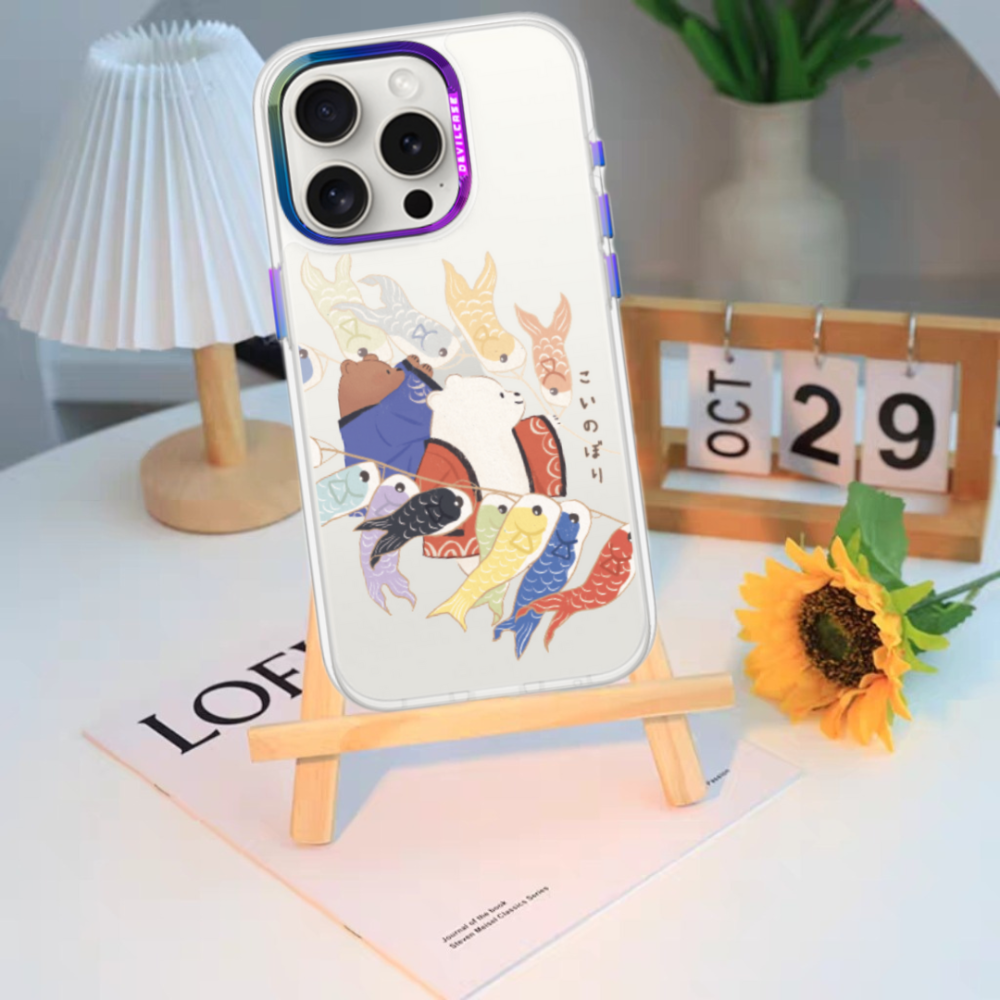 【DEVILCASE】鯉魚旗與熊 惡魔防摔殼 iPhone 三星 OPPO vivo 小米 手機殼 防摔殼-細節圖4