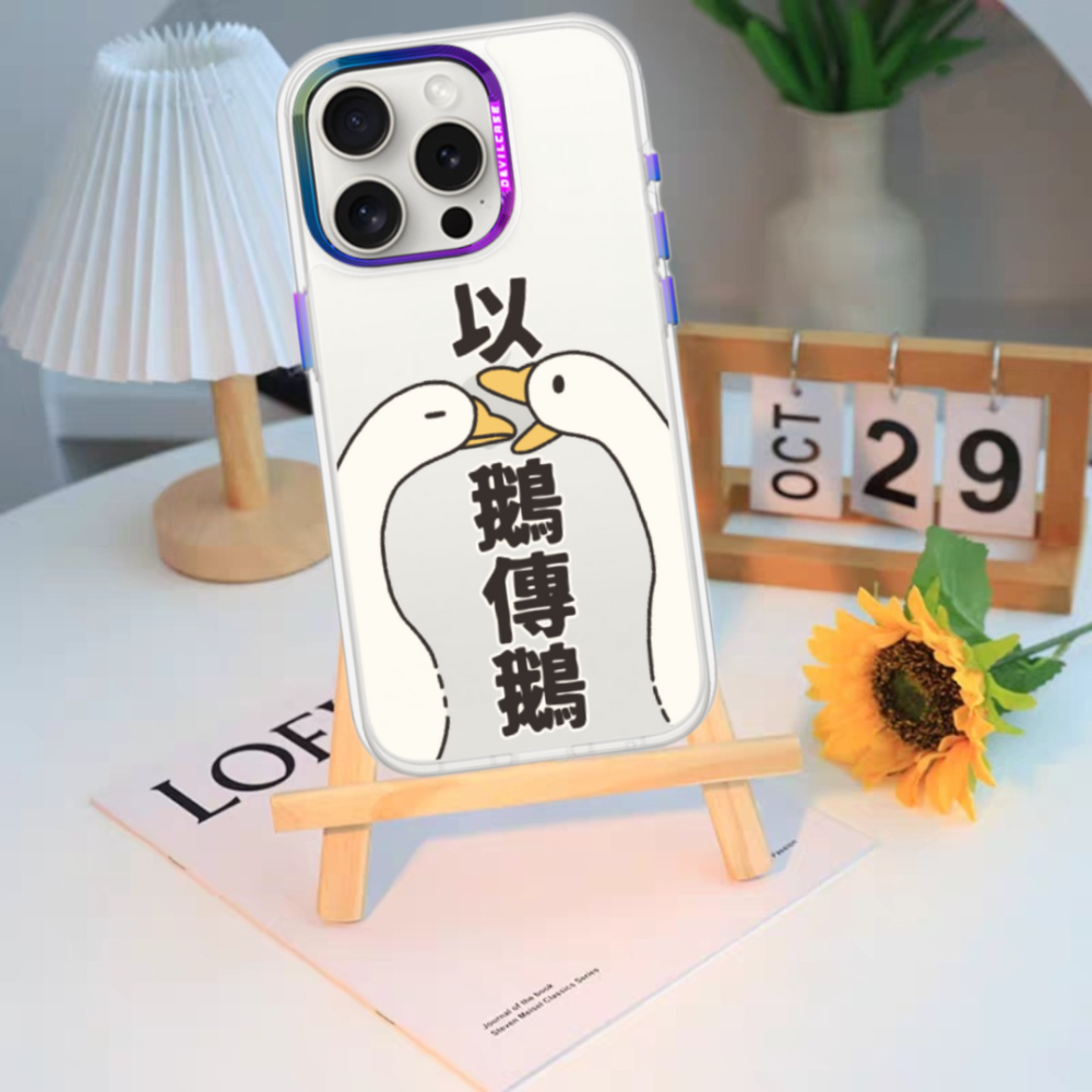 【DEVILCASE】以鵝傳鵝 惡魔防摔殼 iPhone 三星 OPPO vivo 小米 手機殼 防摔殼-細節圖2