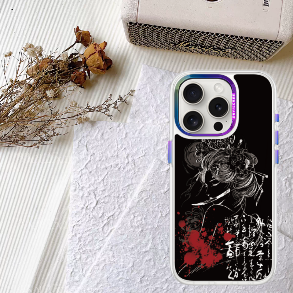 【DEVILCASE】藝妓帶刀(黑底) 惡魔防摔殼 iPhone 三星 OPPO vivo 小米 手機殼 防摔殼-細節圖5