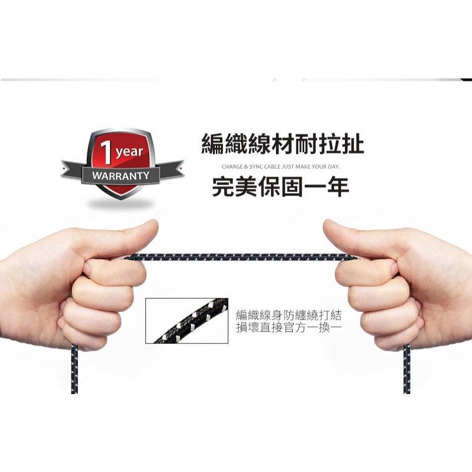 DEVILCASE USB-C to Lightning 20W PD 閃充耐折編織線 充電線 傳輸線 蘋果充電線-細節圖2
