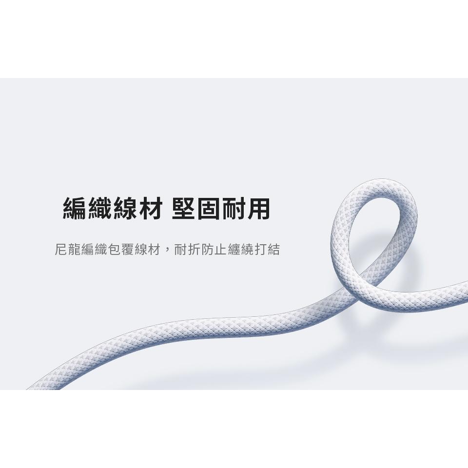 DEVILCASE USB-C to USB-C 60W PD3.0 閃充耐折編織線 充電線 傳輸線 蘋果充電線-細節圖3