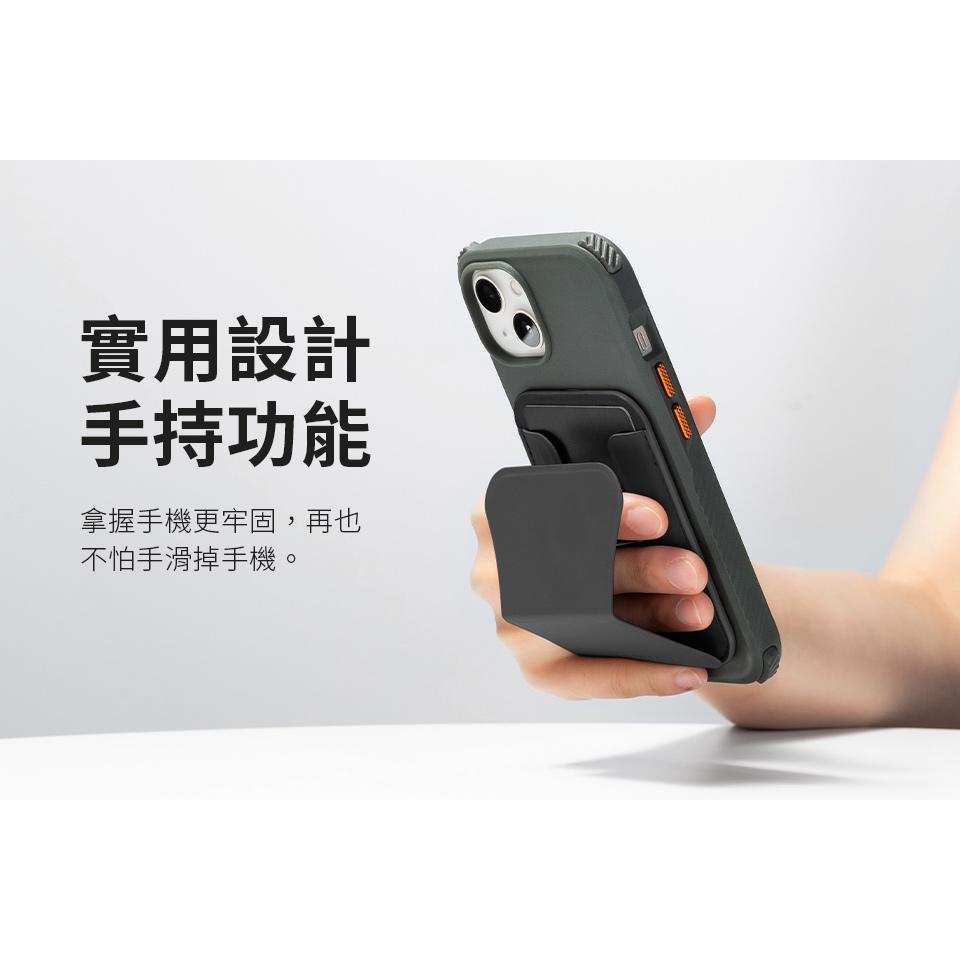 DEVILCASE 磁吸卡片包支架 手機支架 懶人支架 卡包支架 手機卡包 追劇支架 卡皮收納包 多功能手機支架-細節圖4
