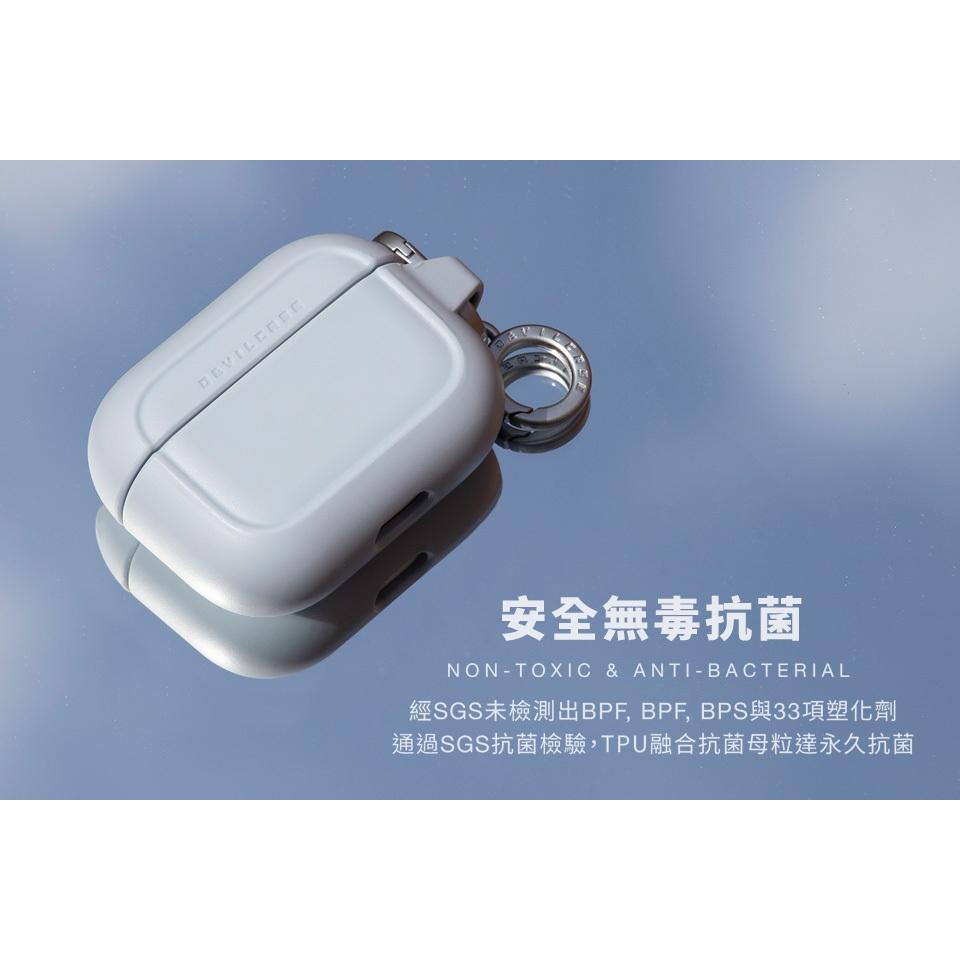 DEVILCASE AirPods 耳機保護殼 無線耳機保護殼 藍芽耳機保護殼 矽膠耳機殼 防摔耳機殼 耳機殼套-細節圖4