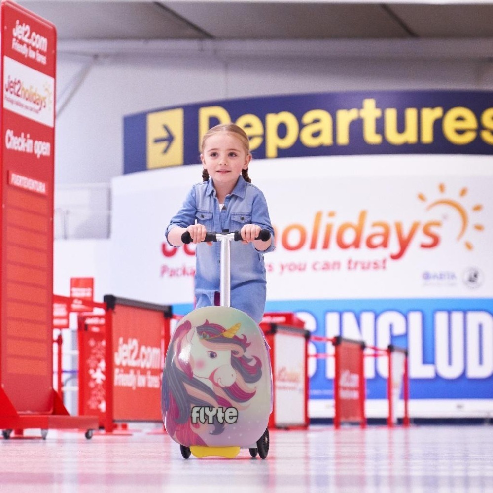 英國 FLYTE 多功能滑板車 - 月子仙子獨角獸-細節圖3