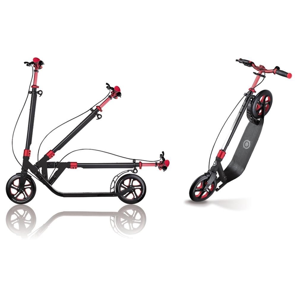 GLOBBER ONE NL 230 ULTIMATE 成人折疊滑板車-電鍍紅-細節圖3