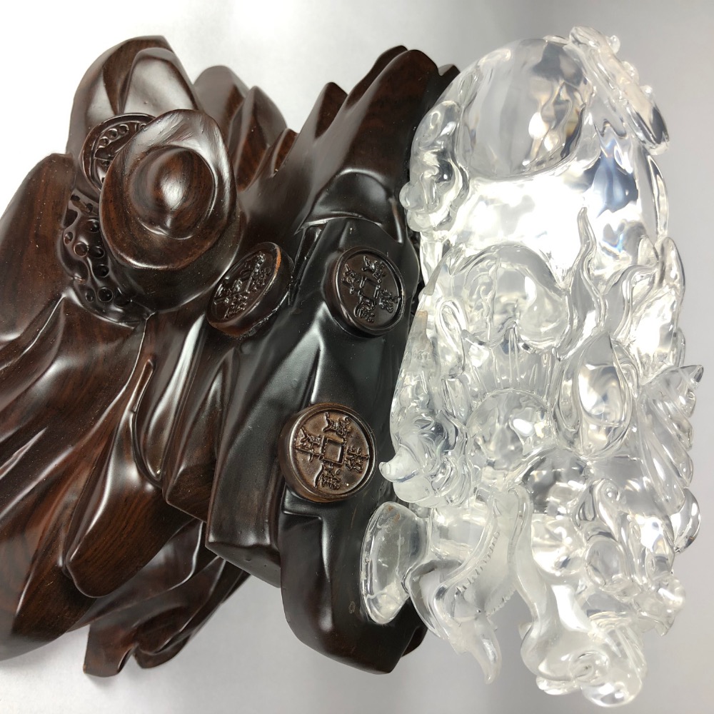 【磊晶城水晶館】嚴選天然 頂級 近全美 白水晶貔貅擺件 白水晶貔貅雕件 白水晶貔貅 貔貅擺件-細節圖7