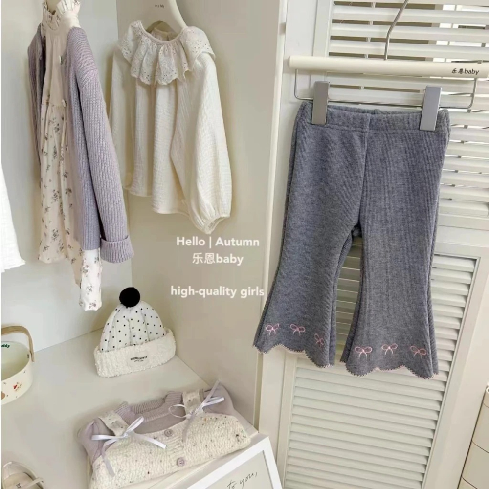 蝴蝶假兩件毛衣套裝-細節圖3