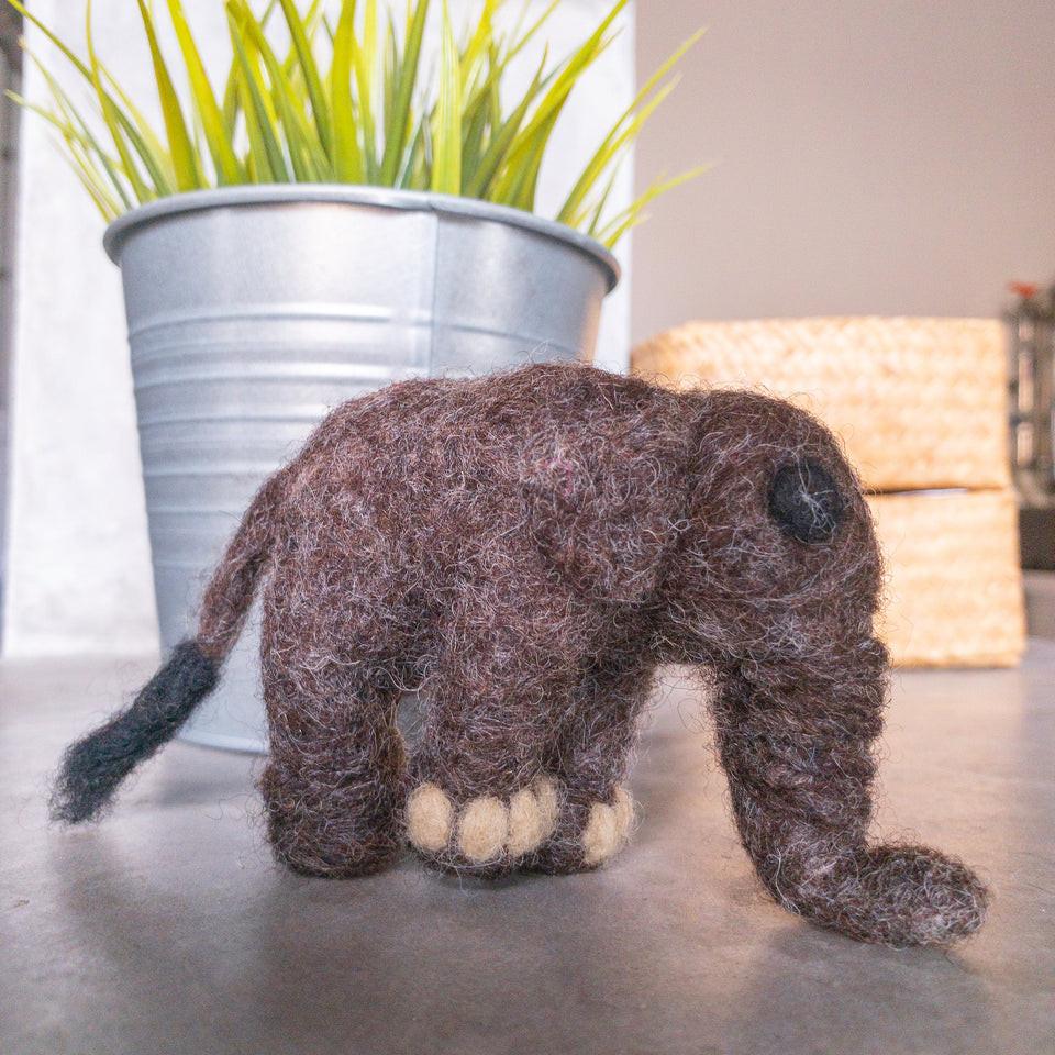 聖誕樹吊飾 灰色大象 / 長毛象-細節圖3