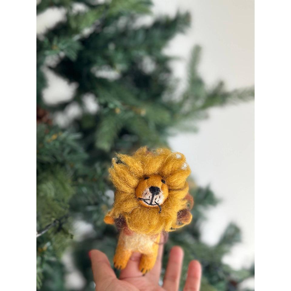 Fluffy Lion Finger Puppet-細節圖2