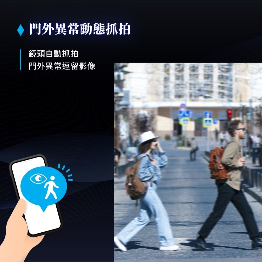 Moorgen T5+ 人臉辨識與貓眼八合一電子鎖-細節圖5