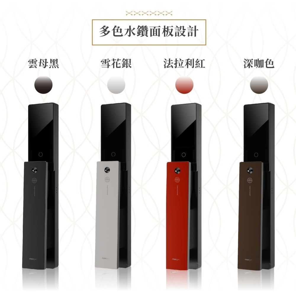 Moorgen T5+ 人臉辨識與貓眼八合一電子鎖-細節圖8