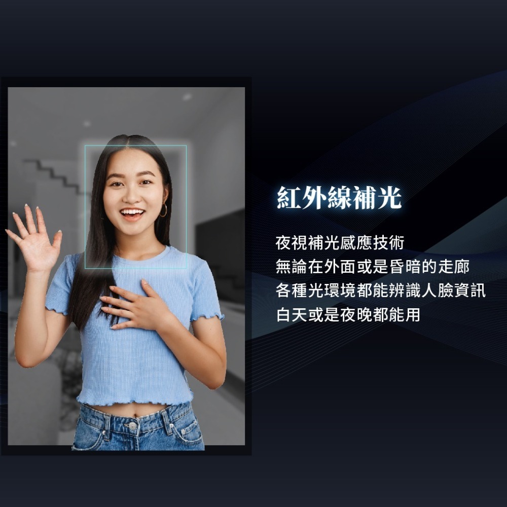 moorgen T9+人臉貓眼指靜脈八合一電子鎖-細節圖10