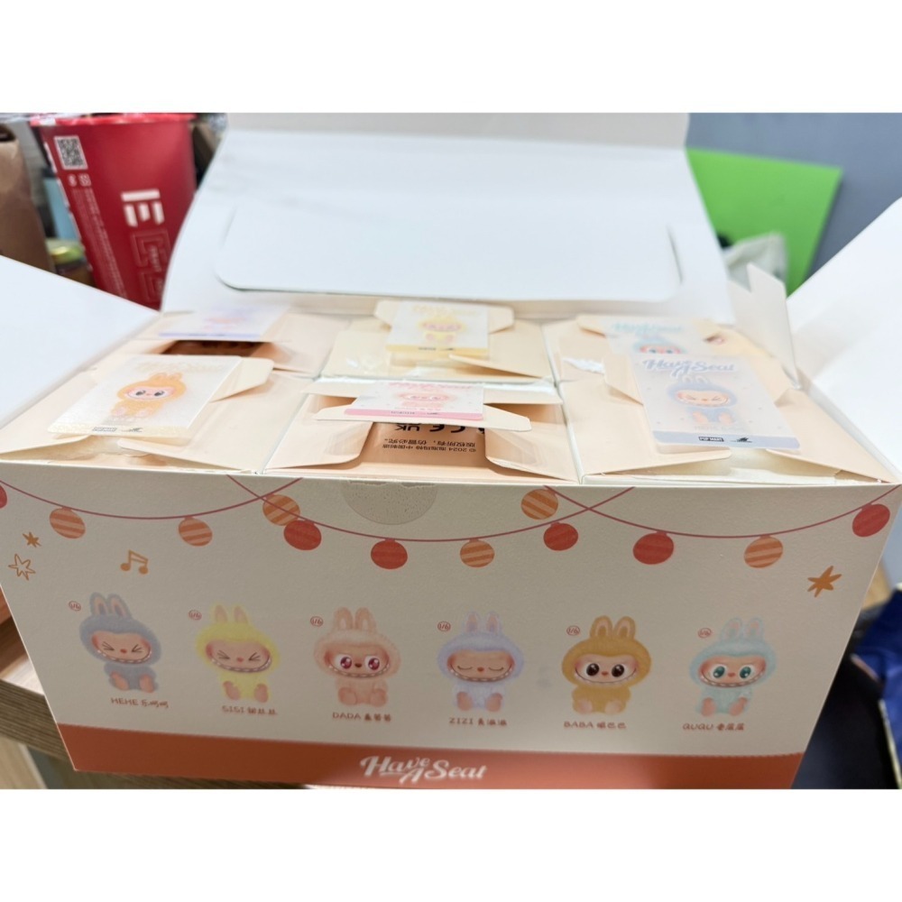 拉布布 坐坐派對 一中盒拆盒不拆袋 泡泡瑪特 正版 POPMART-細節圖2