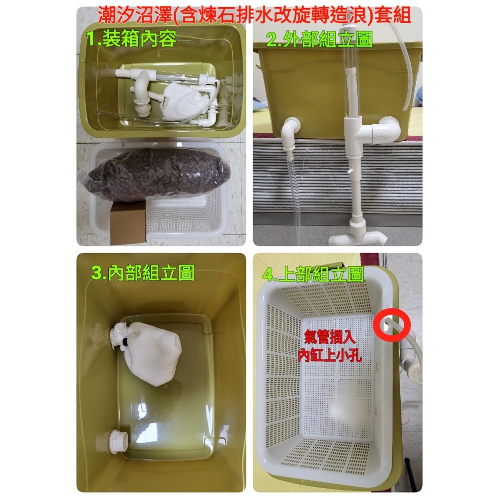 潮汐沼澤過濾(適魚菜共生/龜菜共生)-細節圖2