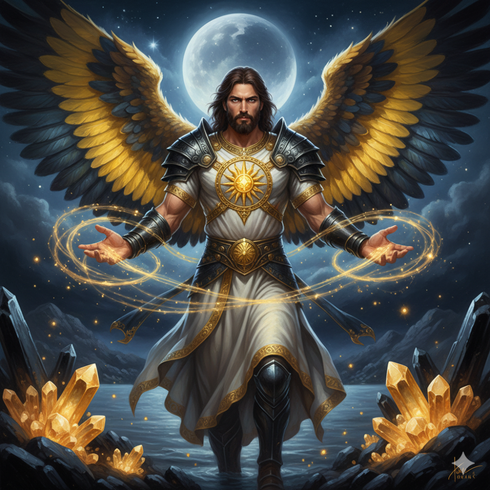 B118 豐盛之刃 : 意志的啟明者-塔羅 : 寶劍一-細節圖2