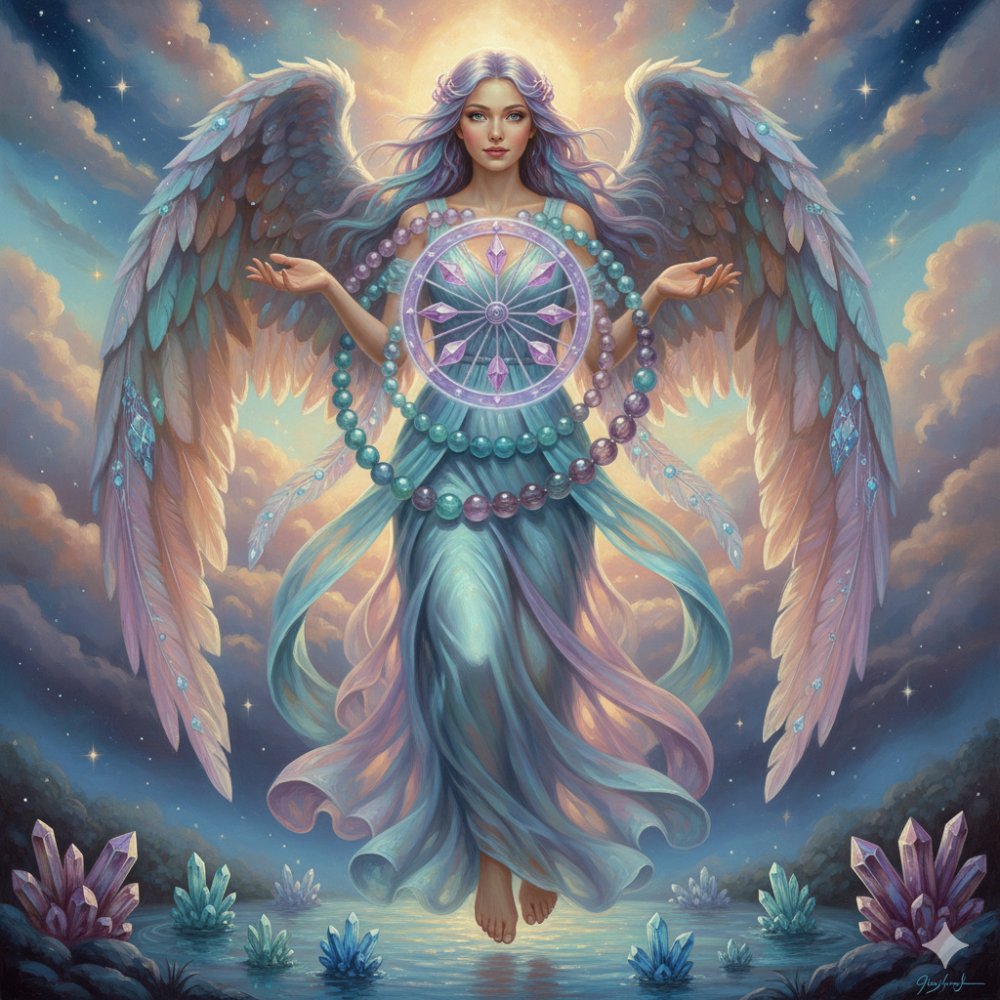 H15 光之引導者 : 寧靜之光-塔羅 : 隱士-細節圖2