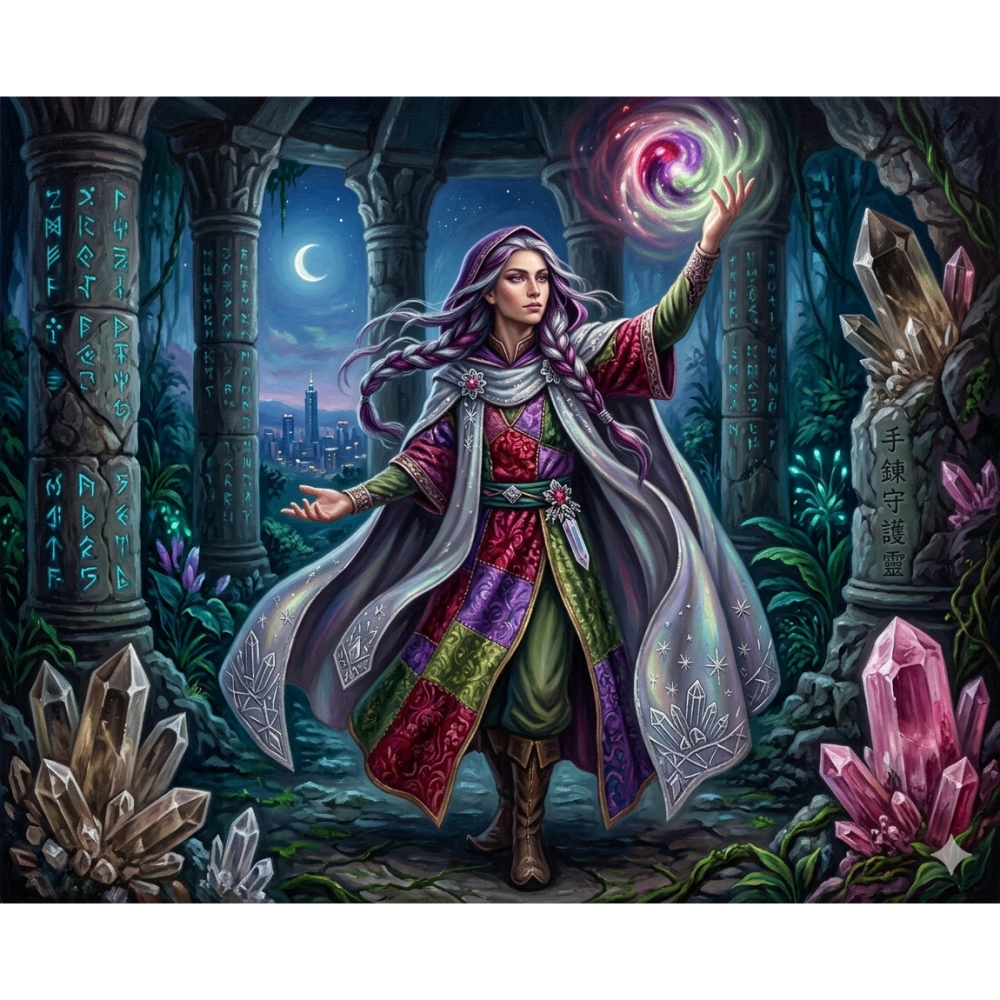 K09-守護靈 : 伊萊索-塔羅 : 惡魔牌-細節圖2