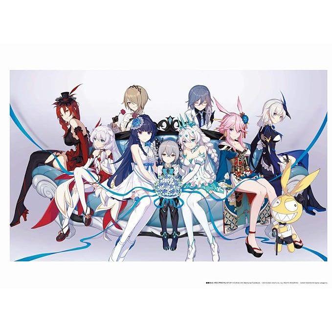 崩壞3rd遊戲紀念資料 設定集 全新 現貨 女武神 奧托 雷電芽衣 符華 琪亞娜 布洛妮婭 德麗莎 卡夫卡 聖痕 畫集-細節圖3