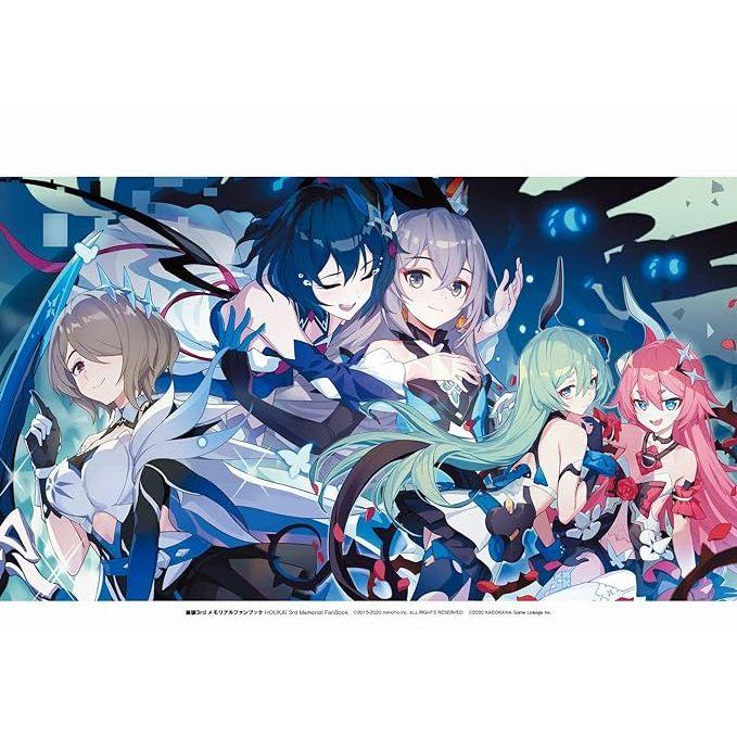 崩壞3rd遊戲紀念資料 設定集 全新 現貨 女武神 奧托 雷電芽衣 符華 琪亞娜 布洛妮婭 德麗莎 卡夫卡 聖痕 畫集-細節圖4