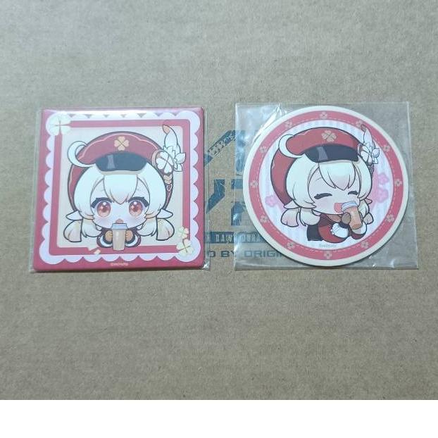 原神 comebuy 聯名 合作 可莉 琴 立牌 道具 虛寶卡 雷射票 鐳射票 角色票卡 杯墊 透扇 扇子 現貨 啟動-細節圖4