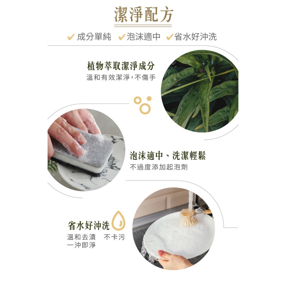 🔥 COTD 伯爵 植萃 洗碗精 蔬果清潔 500ml 台灣製 溫和 護手-細節圖3