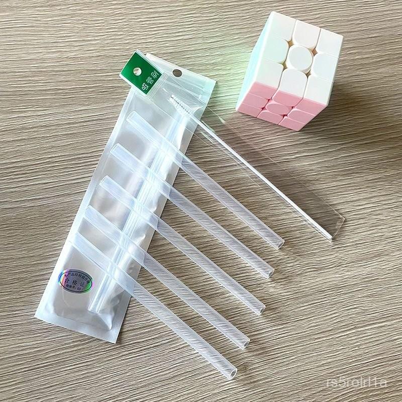 食品級硅膠吸管可重複使用喝牛奶豆漿綠色飲品用管嬰兒奶嘴材質 BHFO-細節圖4